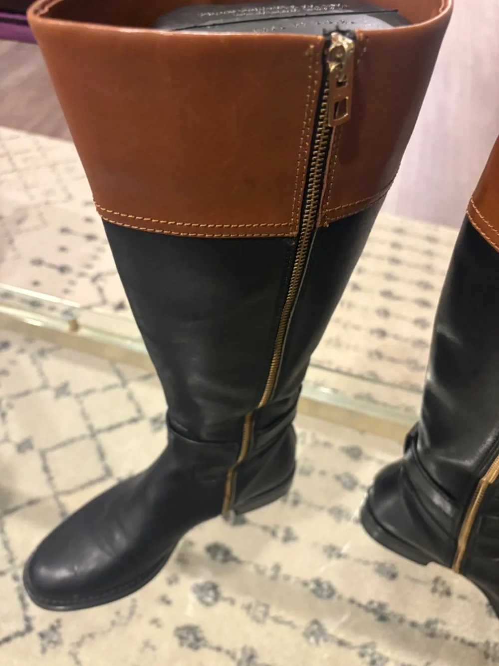 Coach Eva Extended Calf Boots